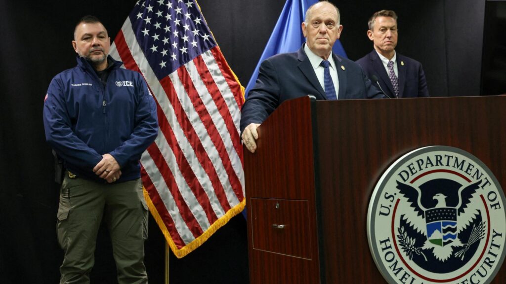 Fewer agents and “targeted arrests,” Trump’s ‘border czar’ plan to reduce tension in Minnesota